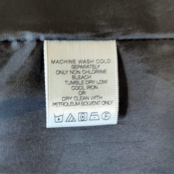 London Fog Women's Black Trench Coat Water Resistant Removable Hood Small Jacket - Picture 8 of 10